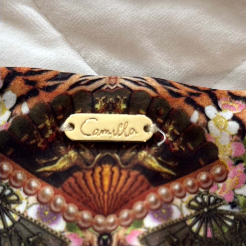 Camilla Floral and Animal Print bike Shorts - Picture 2 of 4